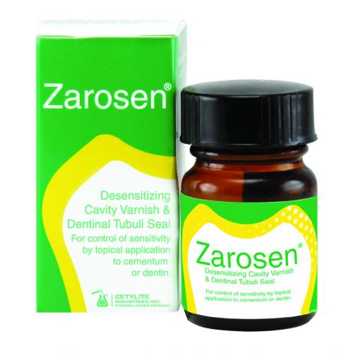 Cetylite 0800 Zarosen Desensitizing Cavity Varnish & Dentinal Tubuli Seal 14 Gm Cetylite 0800 Zarosen Desensitizing Cavity Varnish & Dentinal Tubuli Seal 14 Gm